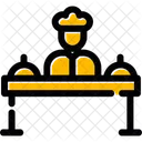 Koch Professionell Kulinarisch Symbol