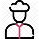 Koch Professionell Kulinarisch Symbol