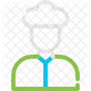 Koch Professionell Kulinarisch Symbol