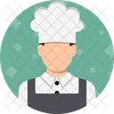 料理人、料理、料理の アイコン