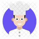 Chef Cozinheiro Profissional Padeiro Ícone