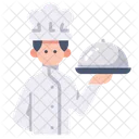 Chef And Food Chef Cooking Icon