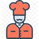 Chef Kitchen Cooker Icon