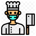 Chef Cooker Man Icon