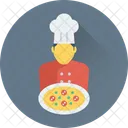 Chef Cook Head Icon