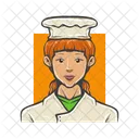 Chef Girl Avatar Icon