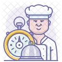 Chef Fastfood Stopwatch Icon
