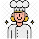 Chef Cocinero Cocina Icono