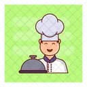 Chef Cook Dish Icon