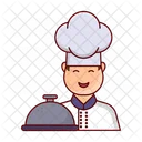 Chef Cook Dish Icon