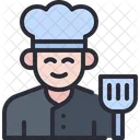 Chef Kitchen Restaurant Icon