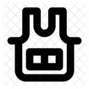 Chef Apron Restaurant Go Out Icon