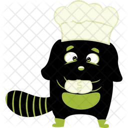 Chef Black Monster  Icon