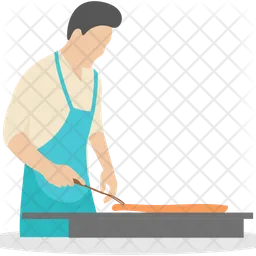 Chef Cooking  Icon