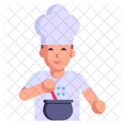 Chef Cooking  Icon