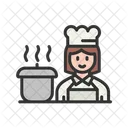 Chef de cozinha  Ícone