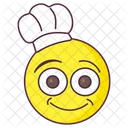Chef Emoji Chef Expression Emotag Icon