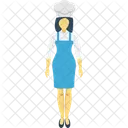 Chef Feminina Cozinheira Chef Mulher Ícone