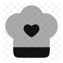 Chef Hat Heart Icon