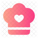 Chef Hat Heart Icon