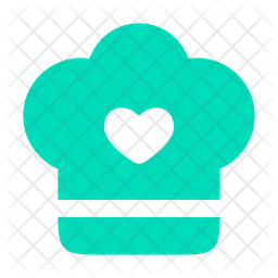 Chef-hat-heart  Icon