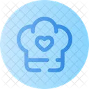 Chef-hat-heart  Icon