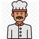 Chef masculino  Ícone