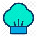 Chef Hat Chef Cap Cook Dress Icon