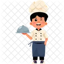 Chef Character Cute Icon
