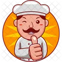 Illustration Chef Cartoon Icon