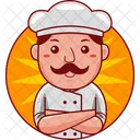 Illustration Chef Cartoon Icon