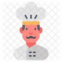 Chef Cook Pastry Chef Icon