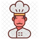 Chef Cook Pastry Chef Icon
