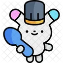 Chef Kawaii Bunny Icon
