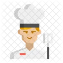 Chef masculino  Ícone