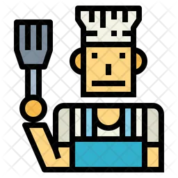 Chef masculino  Ícone