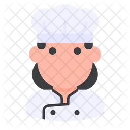 Mulher chef  Ícone