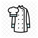 Chef Uniform Restaurant Icon
