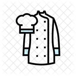 Chef Uniform  Icon