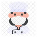 Chef Avatar Woman Icon