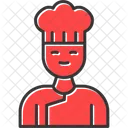 Chefe de cozinha  Ícone
