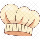 Chefs Hat Bakery Cartoon Icon