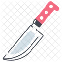 Chefs Knife Knife Cutting Icon