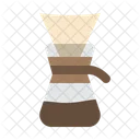 Chemex Pour Over Brewing Icon