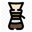 Chemex Pour Over Brewing Icon