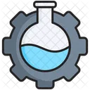 Chemical Laboratorium Experiment Icon