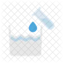 Chemical Adding Water Icon