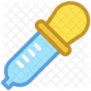 Chemical Dropper Color Icon