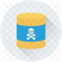 Chemical Barrel Radioactivity Icon