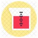 Chemical Beaker Lab Apparatus Experiment Icon